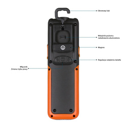 Latarka akumulatorowa warsztatowa LED LB0190 LIBOX