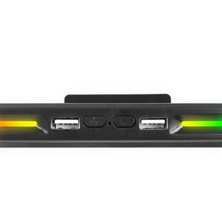 PODSTAWKA CHŁODZĄCA GAMING POD NOTEBOOK LED RGB BOREAS