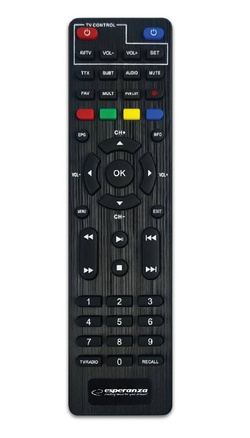 Tuner cyfrowy dekoder TV DVB-T/T2 H.265/HEVC EV106P