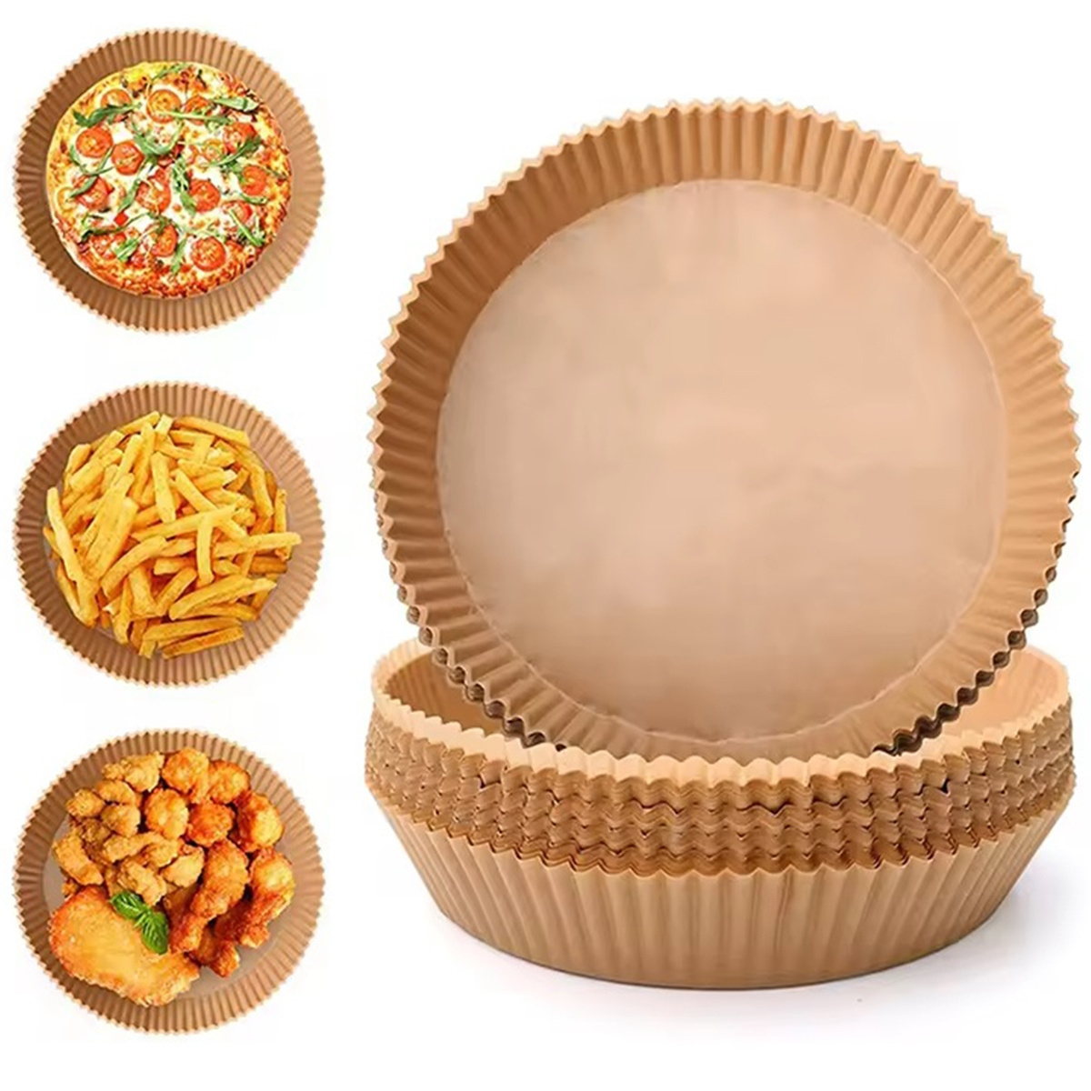 Papier do frytkownicy frytownicy beztłuszczowej air fryer 20cm 50 sztuk pol_pl_Papier-do-frytkownicy-frytownicy-beztluszczowej-air-fryer-20cm-50-sztuk-7709_2