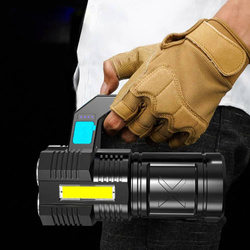 Latarka szperacz 250lm 4xLED + COB VA0113 Vayox