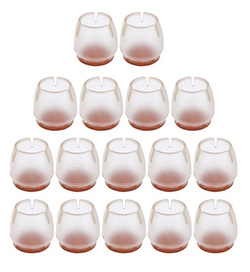 NAKŁADKI ZABEZPIECZENIE NA NOGI MEBLE 16SZT 25-29MM