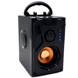 GŁOŚNIK PRZENOŚNY BLUETOOTH BEZPRZEWODOWY KOLUMNA RADIO LED RGB JACK 6,3MM