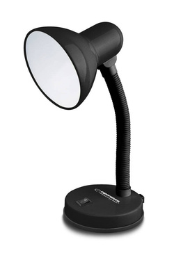 LAMPKA BIURKOWA E27 VEGA CZARNA