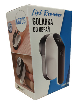 Akumulatorowa golarka do ubrań, tapicerki 
