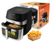 FRYTKOWNICA BEZTŁUSZCZOWA AIR FRYER FRYTOWNICA DUŻA 8L 1600W DUŻA MISA XL