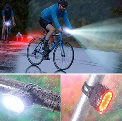 LAMPKA ROWEROWA PRZÓD TYŁ