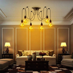 LAMPA SUFITOWA 6 RAMION ŻYRANDOL