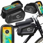 SAKWA ROWEROWA PODWÓJNA NA TELEFON NA RAMĘ