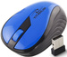 MYSZ BEZPRZEWODOWA 2.4GHZ 3D OPTYCZNA USB RAINBOW NIEBIESKA