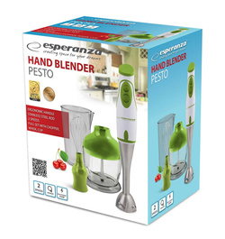 Zestaw blender mikser ręczny + akcesoria PESTO Esperanza