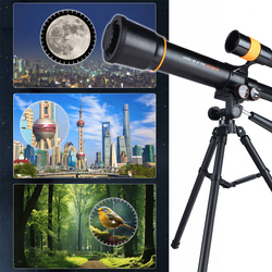 TELESKOP ASTRONOMICZNY EDUKACYJNY NAUKOWY LUNETA STATYW DLA DZIECI