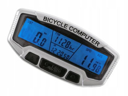 LICZNIK ROWEROWY WODOODPORNY LCD