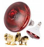 ŻARÓWKA PROMIENNIK PODCZERWIENI LAMPA GRZEWCZA KWOKA DLA KURCZĄT E27 175W