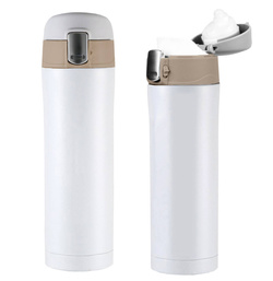  KUBEK TERMICZNY TERMOS 450ML BIAŁY