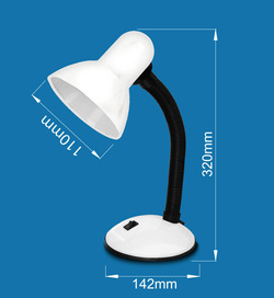 LAMPKA BIURKOWA LAMPA E27 ARCTURUS CZARNA