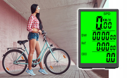 LICZNIK ROWERWY BEZPRZEWODOWY LCD