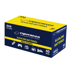 ESPERANZA BATERIE ALKALICZNE AAA R3 LR3 10 SZTUK