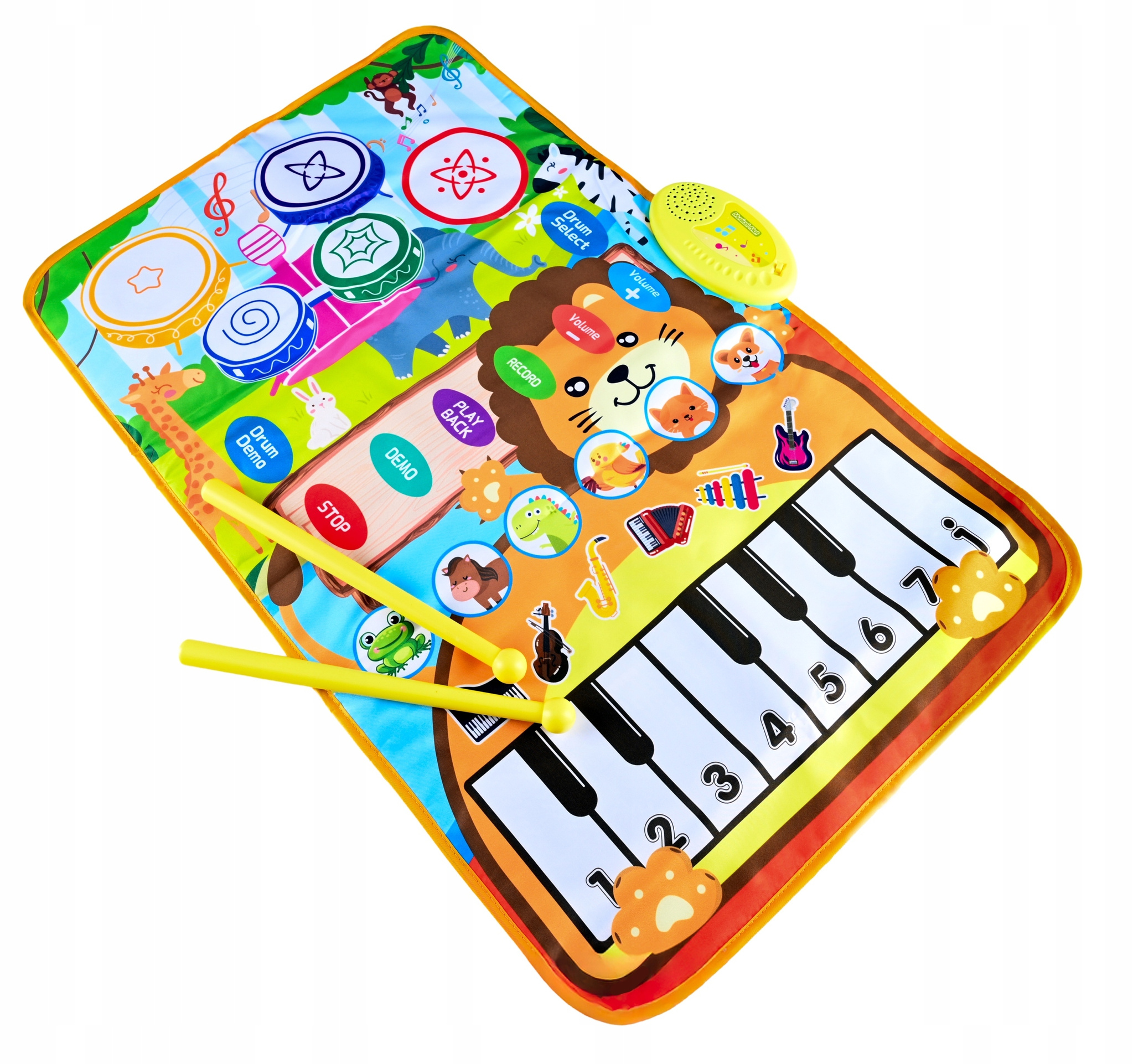 Interaktywna Mata Edukacyjna Dla Dzieci Odgłosy Zwierząt Instrumenty pol_pl_Interaktywna-Mata-Edukacyjna-Dla-Dzieci-Odglosy-Zwierzat-Instrumenty-7726_10