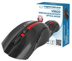 MYSZ BEZPRZEWODOWA BLUETOOTH 6D OPTYCZNA VIRGO CZERWONA