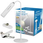 LAMPKA BIURKOWA LED 3W1 AGENA BIAŁA