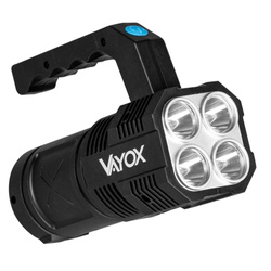 Latarka szperacz 250lm 4xLED + COB VA0113 Vayox