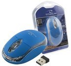 Bezprzewodowa mysz optyczna CONDOR 2.4GHz niebieska