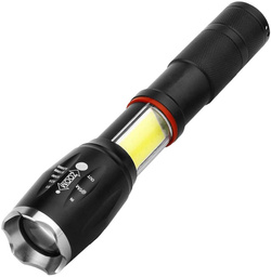 LATARKA TAKTYCZNA LED ZOOM CREE DIODA Q5 USB