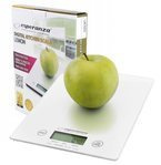 Cyfrowa waga kuchenna z dotykowym panelem biała