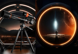 TELESKOP ASTRONOMICZNY EDUKACYJNY NAUKOWY LUNETA STATYW DLA DZIECI