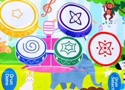 Interaktywna Mata Edukacyjna Dla Dzieci Odgłosy Zwierząt Instrumenty