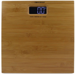 Cyfrowa waga łazienkowa bambusowa BAMBOO do 180kg