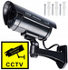 Kamera ścienna atrapa monitoring kamery LED