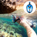 MASKA DO SNORKELINGU NURKOWANIA PEŁNOTWARZOWA
