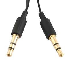 Kabel płaski przewód jack 3,5mm 1 metr