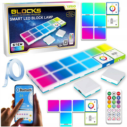 KLOCKI MODUŁOWE LOGICZNE ŚWIECĄCE BT PROGRAM