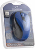 MYSZ BEZPRZEWODOWA 2.4GHZ 3D OPTYCZNA USB RAINBOW NIEBIESKA