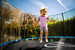 SIATKA DO TRAMPOLINY 10FT / 305 cm ZEWNĘTRZNA SOLIDNA