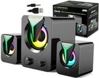 GŁOŚNIKI 2.1 USB LED RAINBOW SOPRANO ESPERANZA