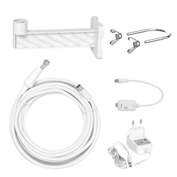 Antena zewnętrzna DigiActiv 4G LTE VHF UHF VA0022 White Vayox