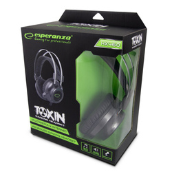 ESPERANZA SŁUCHAWKI Z MIKROFONEM GAMING TOXIN