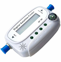 Cyfrowy miernik sygnału satelitarnego LCD