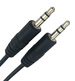 Kabel audio JACK- JACK 3,5MM 1,2m czarny