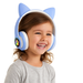 SŁUCHAWKI NAUSZNE BLUETOOTH LED KOCIE USZY + RADIO