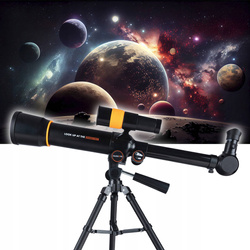 TELESKOP ASTRONOMICZNY EDUKACYJNY NAUKOWY LUNETA STATYW DLA DZIECI
