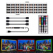 PODŚWIETLENIE TV LED RGB TAŚMA 4x 50CM USB 