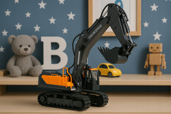 KOPARKA ZDALNIE STEROWANA R/C BLACK DIGGER