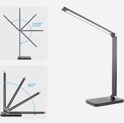 ELEGANCKA LAMPKA BIURKOWA NA BIURKO LED NOCNA SZKOLNA DOTYKOWA REGULOWANA