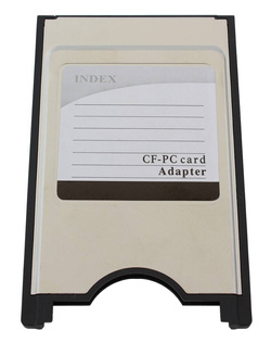 Czytnik, adapter kart CF na PCMCIA do laptopa