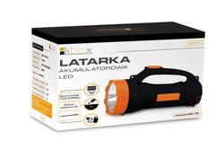 Latarka akumulatorowa LED 1.4W ze światłem bocznym 2.5W LB0170 LIBOX